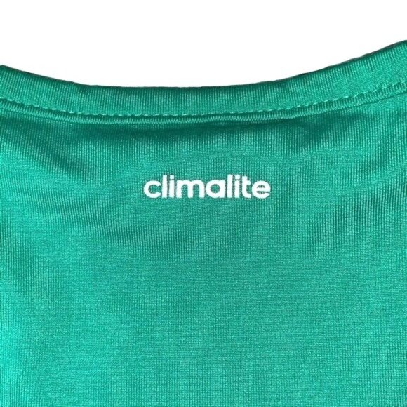 Adidas Reversible Workout Tank Climalite Green Blue Size Small - Picture 6 of 9